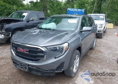 2021 GMC Terrain Fwd Sle z USA, uszkodzony, nr VIN 3GKALMEV7ML383987
